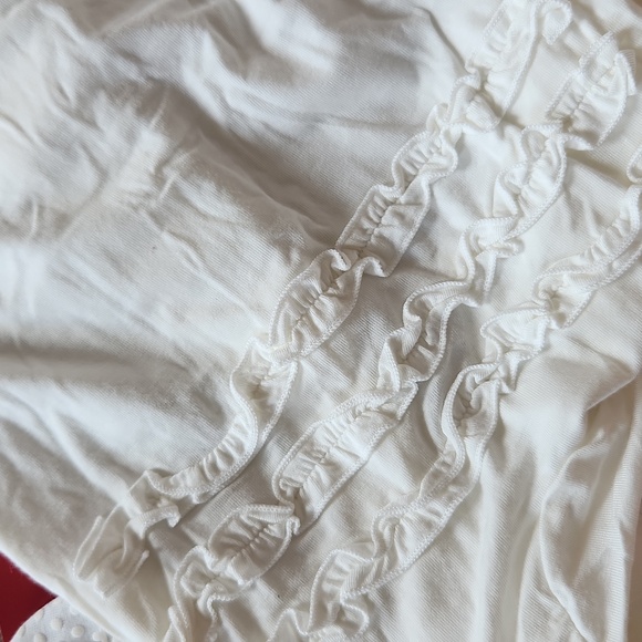 Classic Ruffle Footie with Snaps - Picture 6 of 6